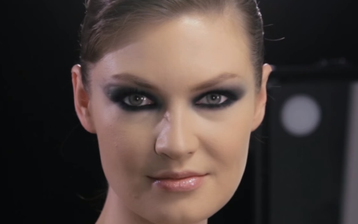 Ojos ahumados en dos pasos