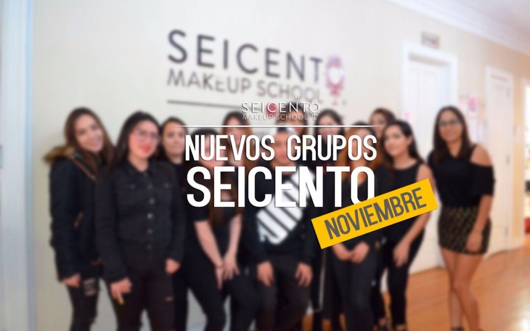 Noviembre nuevo grupo en Seicento Makeup School