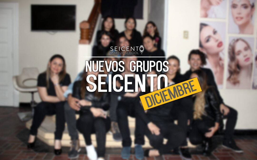 Diciembre, nuevo grupo en Seicento Makeup School