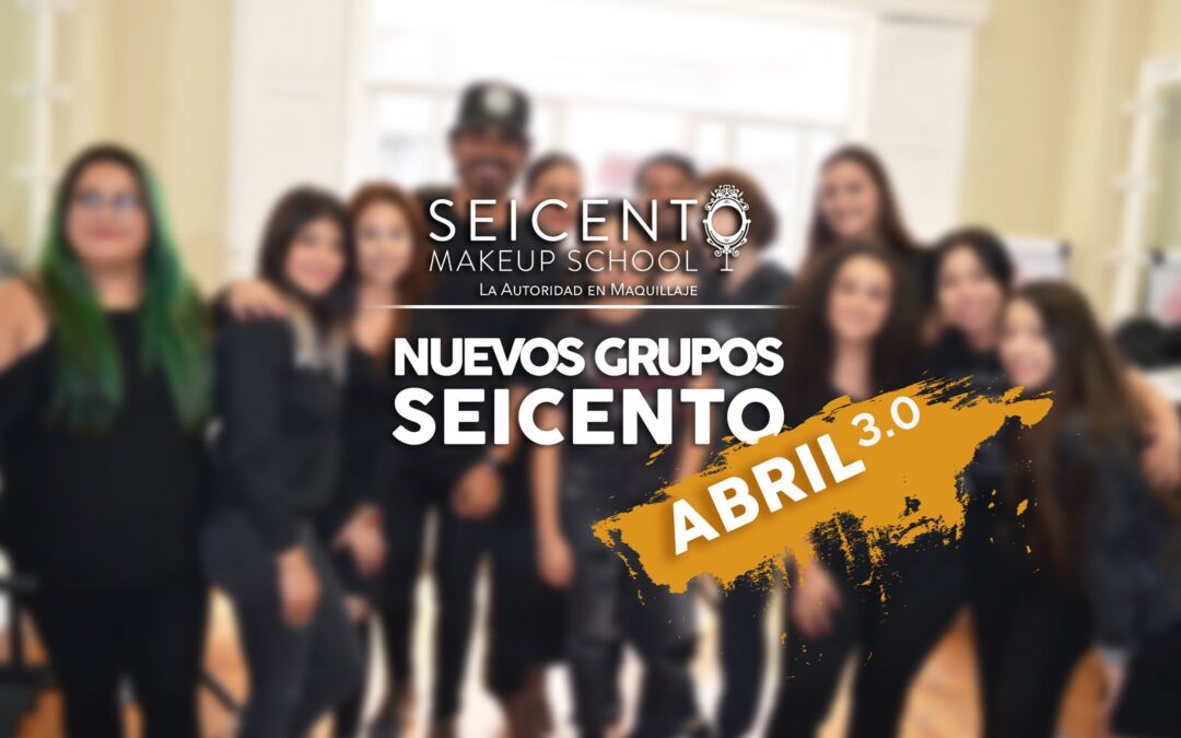 En abril somos muchos muchos más! Bienvenidos a la mejor escuela de Maquillaje Profesional