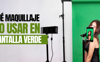 ¿QUÉ MAQUILLAJE NO USAR EN PANTALLA VERDE?