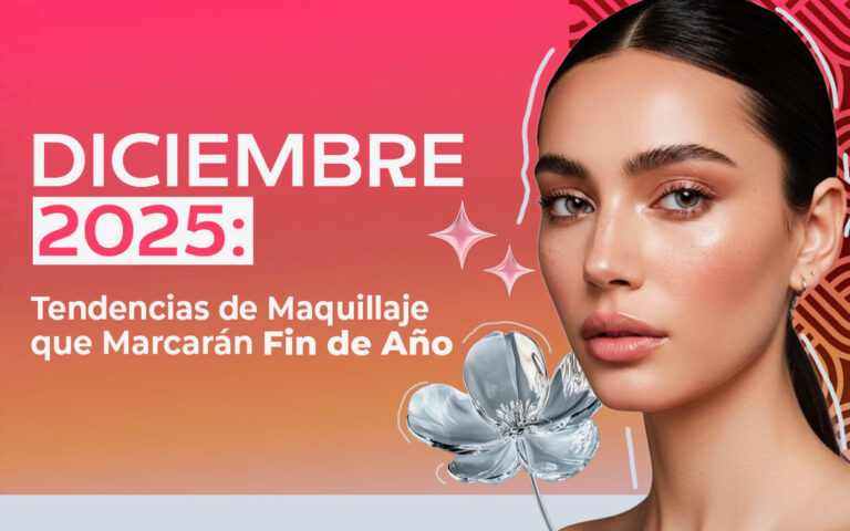 Diciembre 2025: Tendencias de maquillaje que marcarán el fin de año.