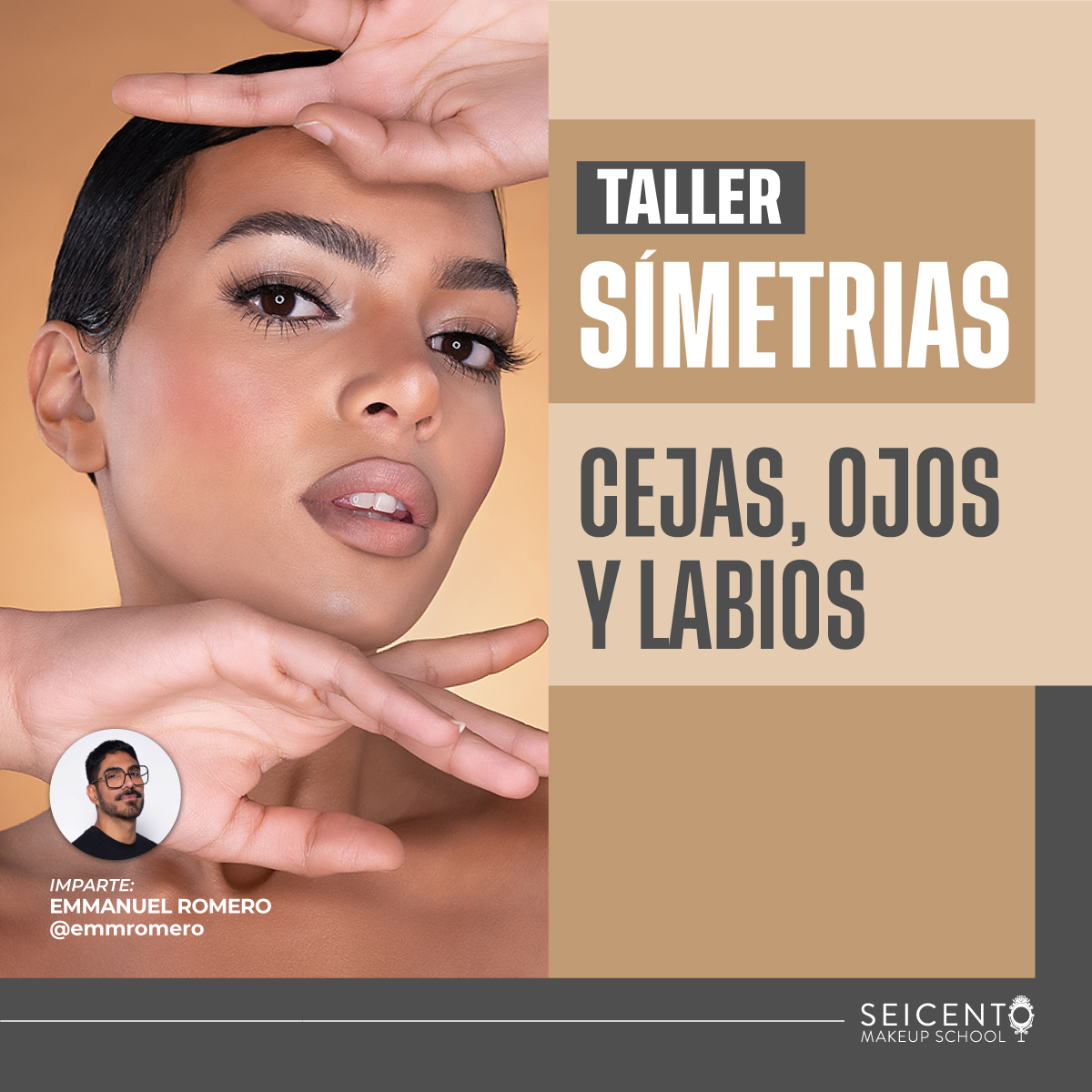 TALLER SIMETRÍAS CEJAS, OJOS Y LABIOS