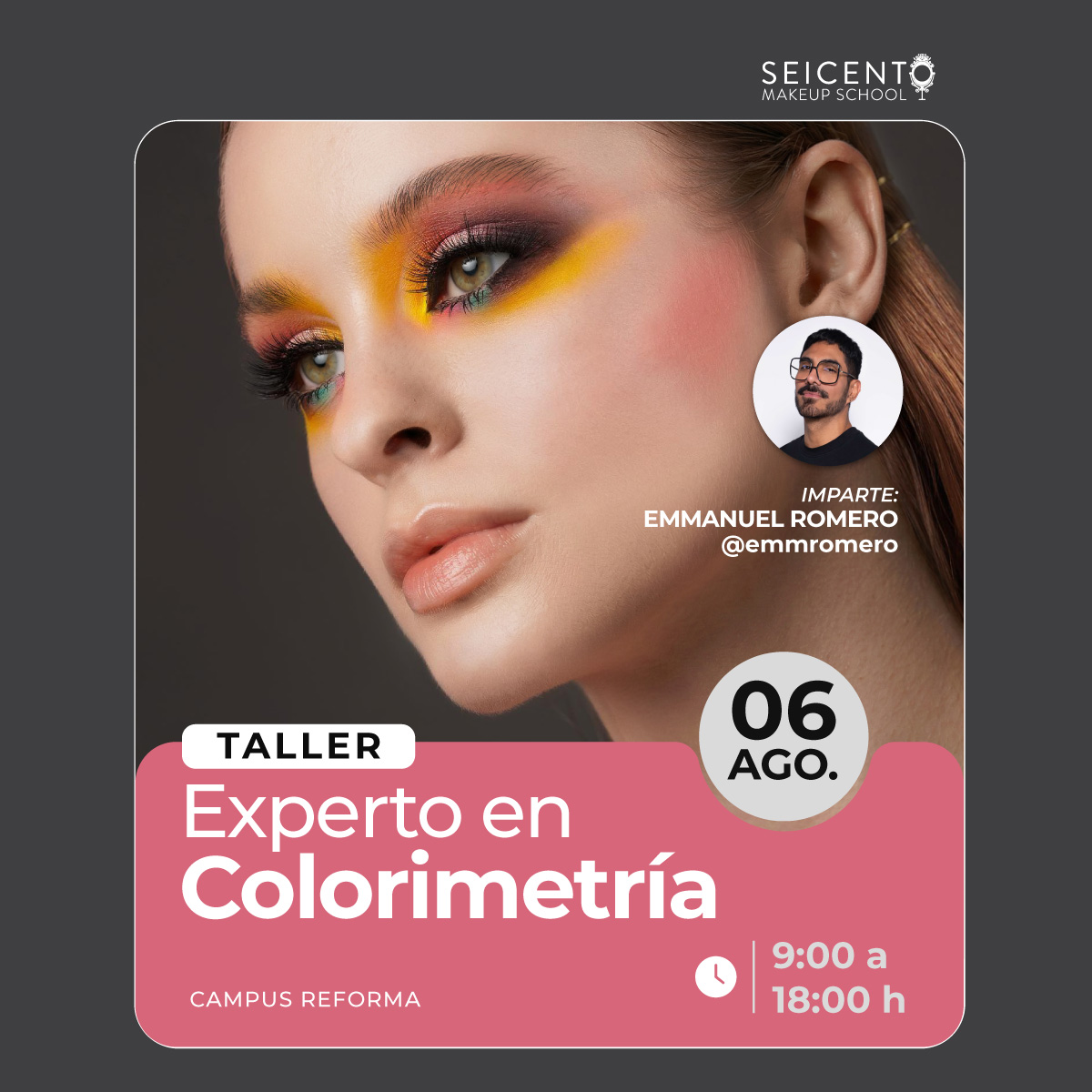 TALLER EXPERTO EN COLORIMETRÍA REFORMA