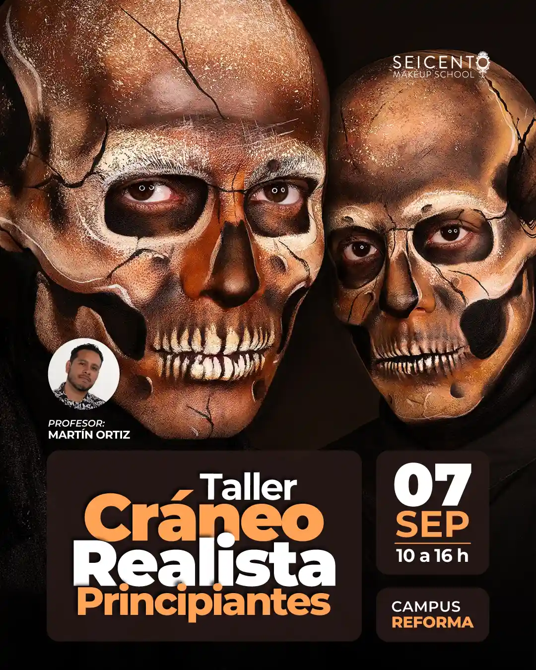 TALLER CRÁNEO REALISTA PRINCIPIANTES | CAMPUS REFORMA