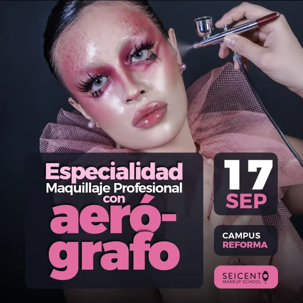 ESPECIALIDAD MAQUILLAJE CON AERÓGRAFO