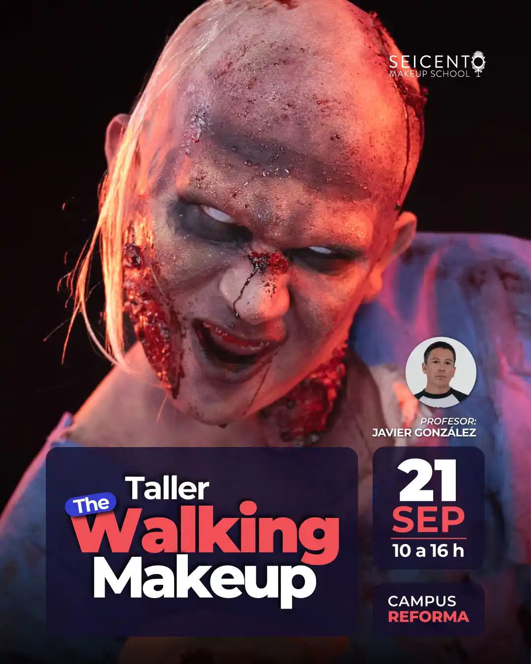 TALLER THE WALKING MAKEUP | CAMPUS REFORMA