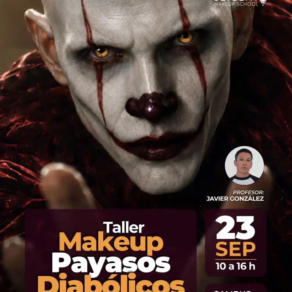 TALLER MAKEUP PAYASOS DIABÓLICOS | CAMPUS REFORMA